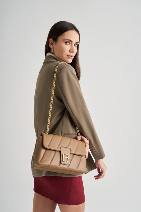 Lucky Bees Bandolera Camel